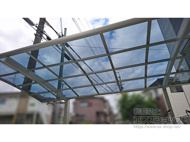 大阪府寝屋川市ののカーポート プレシオスポート 積雪〜20cm対応 施工例