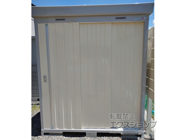 長野県松本市のの物置・屋外倉庫 ネクスタ 一般型 1790×1370×2020 NXN-25S-FW 施工例