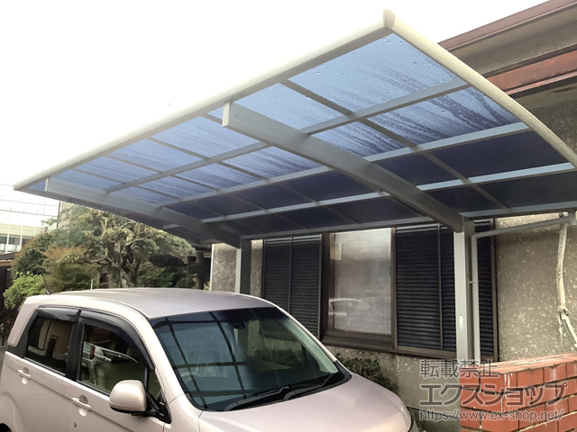 熊本県八代市ののカーポート プレシオスポート 積雪〜20cm対応 施工例