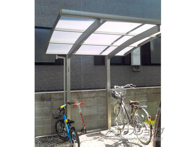 愛媛県松山市ののサイクルポート・駐輪場 プレシオスポート ミニ 積雪〜20cm対応 施工例