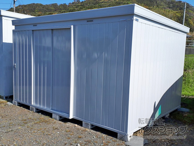 千葉県鴨川市のの物置・屋外倉庫 ネクスタ 一般型  3470×2630×2075（NXN-92S） NXN-92S-MG 施工例