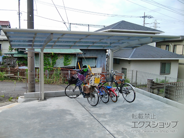 神奈川県横浜市ののカーポート プレシオスポート 積雪〜20cm対応 施工例