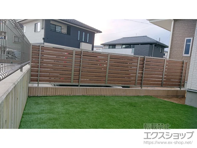千葉県富里市のLIXIL(リクシル)フェンス・柵・塀施工例(フェンス