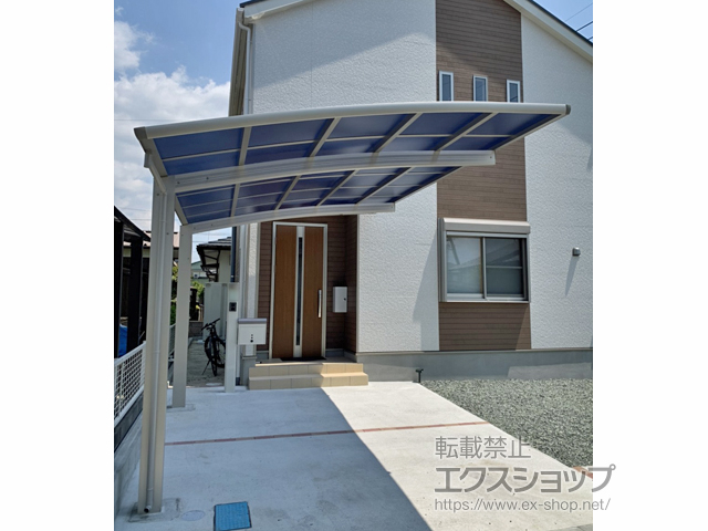 佐賀県佐賀市ののカーポート レイナポートグラン　積雪〜20cm対応 施工例