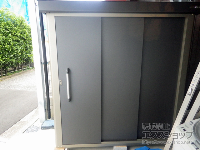 東京都杉並区のの物置・屋外倉庫 エスケーエイト SK8-70 一般型 1800×1200×1940 SK8-70-GK 施工例