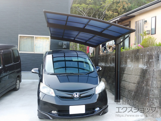 宮崎県宮崎市ののカーポート プレシオスポート 積雪〜20cm対応 施工例