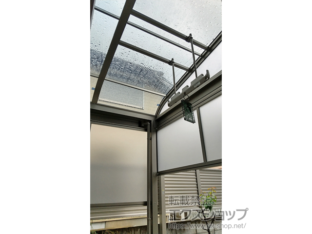 埼玉県志木市ののテラス屋根 スピーネ R型 テラスタイプ 単体 積雪〜20cm対応 施工例