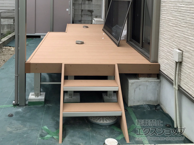 愛知県名古屋市ののウッドデッキ リウッドデッキ 200 施工例