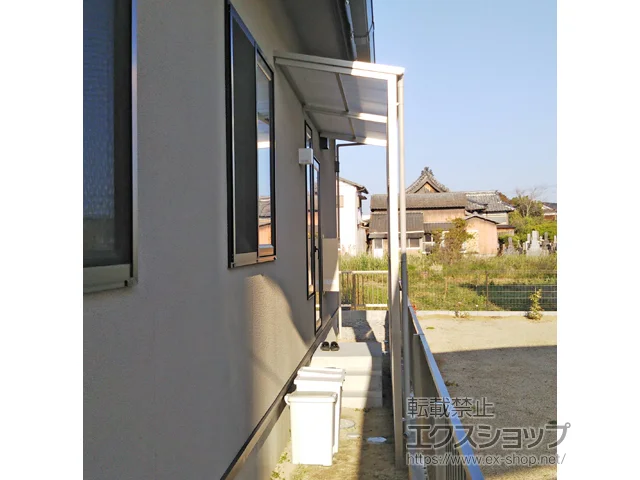 佐賀県佐賀市のYKKAPのストックヤード ストックヤードII オープンタイプ 積雪～20cm対応 施工例