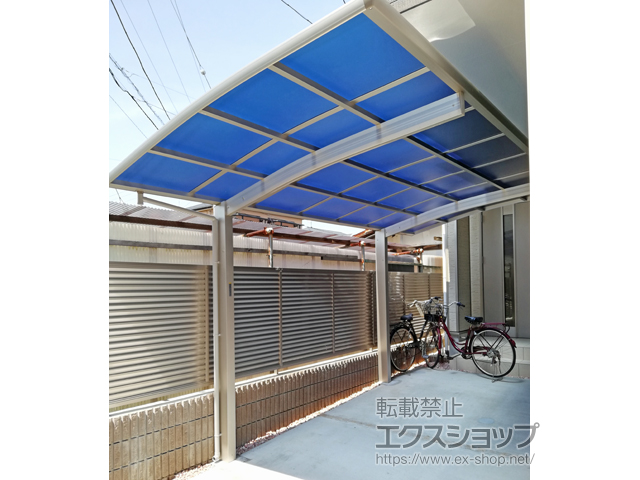 千葉県千葉市ののカーポート プレシオスポート 積雪〜20cm対応 施工例