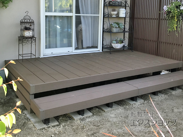 愛知県瀬戸市ののウッドデッキ リウッドデッキ 200 施工例