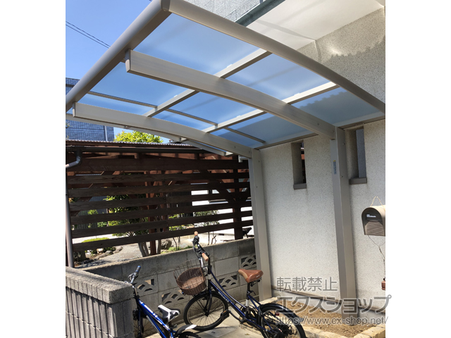 神奈川県川崎市ののサイクルポート・駐輪場 レイナポートグランミニ 積雪〜20cm対応 施工例