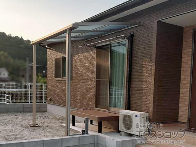 鹿児島県鹿児島市ののウッドデッキ リウッドデッキ 200 施工例