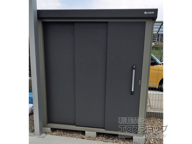 愛知県常滑市のの物置・屋外倉庫 エスケーエイト SK8-70 一般型 1800×1200×1940 SK8-70-GK 施工例