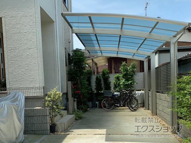 千葉県船橋市ののカーポート レイナポートグラン 延長　積雪〜20cm対応 施工例