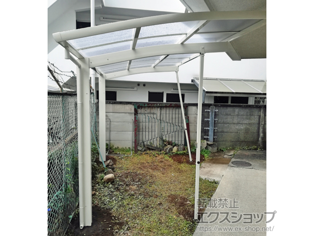 東京都杉並区ののサイクルポート・駐輪場 レイナポートグランミニ 積雪〜20cm対応 施工例
