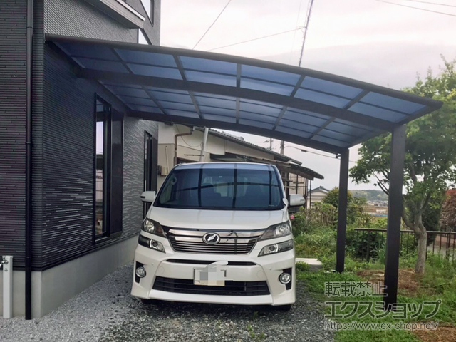 福岡県宮若市ののカーポート レイナベーカポートグラン　積雪〜20cm対応 施工例