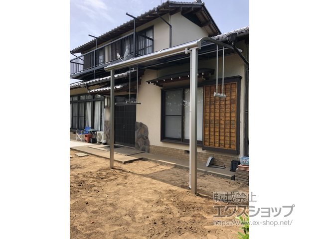 埼玉県さいたま市ののテラス屋根 ソラリア R型 テラスタイプ 単体 積雪〜20cm対応 施工例