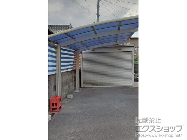 山口県山陽小野田市ののカーポート レイナポートグランZ　積雪〜20cm対応 施工例