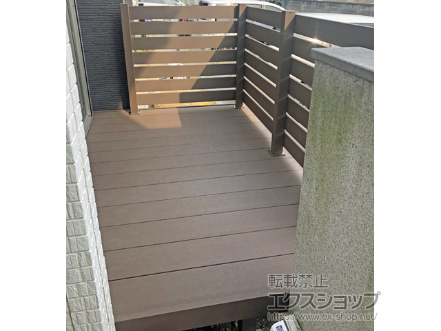 愛知県丹羽郡扶桑町ののウッドデッキ リウッドデッキ 200 施工例