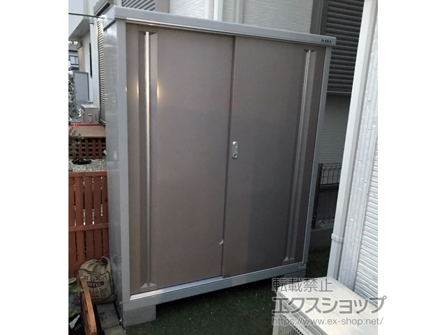 神奈川県厚木市のの物置・屋外倉庫 シンプリー 一般型 1320×415×1603（MJX-134D） MJX-134D-AR 施工例