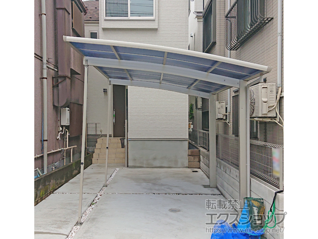 東京都板橋区ののカーポート プレシオスポート 積雪〜20cm対応 施工例