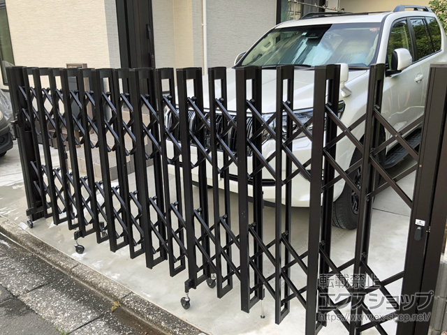 東京都多摩市ののカーゲート アルシャインII HW型Aタイプ ノンレール 片開き 350S 施工例
