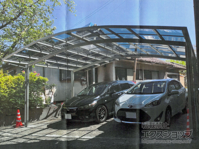 宮崎県都城市ののカーポート レイナツインポートグラン　積雪〜20cm対応 施工例