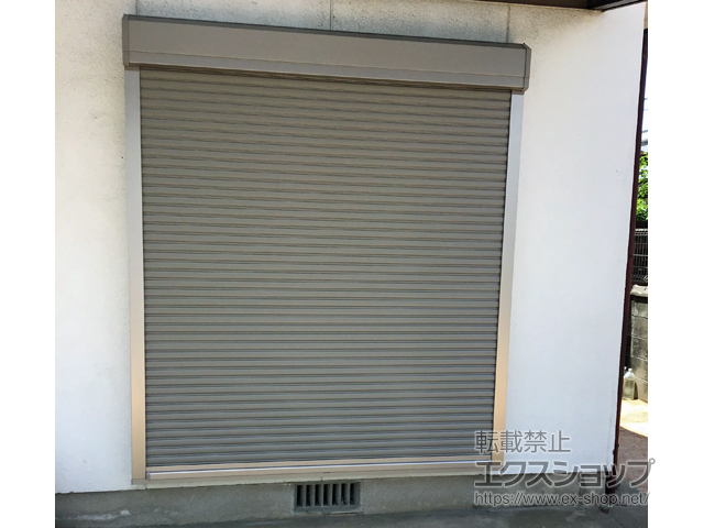 福岡県田川郡福智町のLIXIL リクシル（トステム）の窓シャッター リフォームシャッター 手動式 標準タイプ 施工例