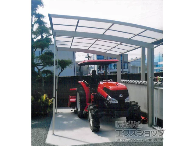 徳島県阿南市のValue Selectのカーポート プレシオスポート 積雪～20cm対応 施工例