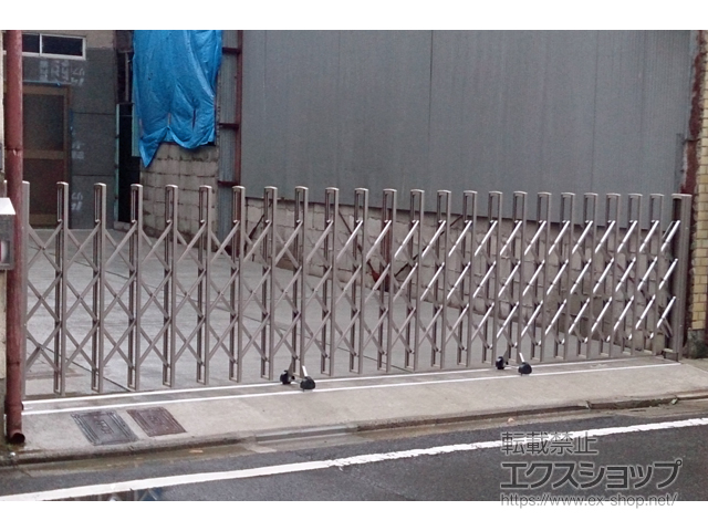 京都府京都市ののカーゲート ニューハピネスHG 片開き 電動式 535S 施工例