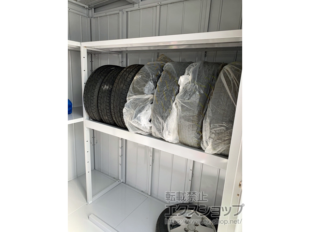 山梨県甲府市のの物置・屋外倉庫 ネクスタ 一般型 2210×1790×2020 NXN-40S-FS 施工例