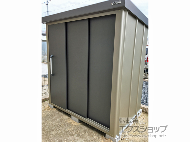 愛知県海部郡大治町のの物置・屋外倉庫 エスケーエイト SK8-70 一般型 1800×1200×1940 SK8-70-GK 施工例