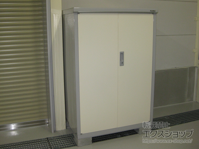 兵庫県赤穂市のの物置・屋外倉庫 アイビーストッカー 1100×755×1603 BJX-117D-FW 施工例