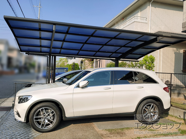 兵庫県神戸市ののカーポート レイナポートグラン　積雪〜20cm対応 施工例