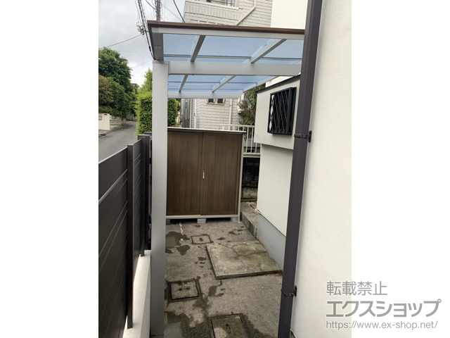 神奈川県横浜市のの物置・屋外倉庫 グランプレステージジャンプ 1695×750×1900（P-177A-T-A5 ） 施工例
