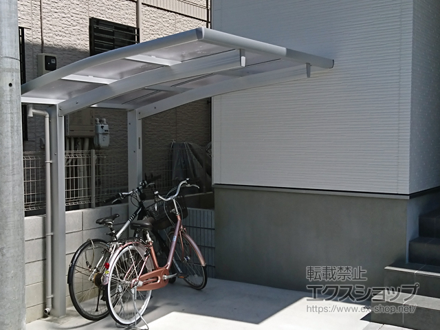 埼玉県さいたま市ののサイクルポート・駐輪場 レイナポートグランミニ 積雪〜20cm対応 施工例