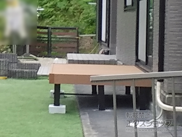 奈良県奈良市ののテラス屋根 ソラリア F型 テラスタイプ 単体 積雪〜20cm対応 施工例