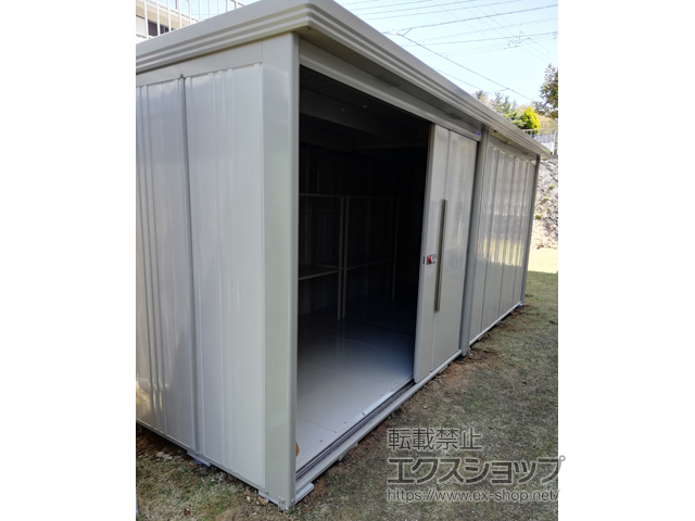 兵庫県神戸市のの物置・屋外倉庫 Mr.ストックマンダンディ 一般型 5079×1922×2110（ND-5019） ND-5019-W 施工例