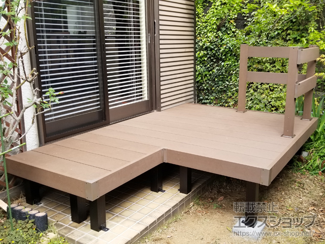 神奈川県横浜市ののウッドデッキ リウッドデッキ200 施工例