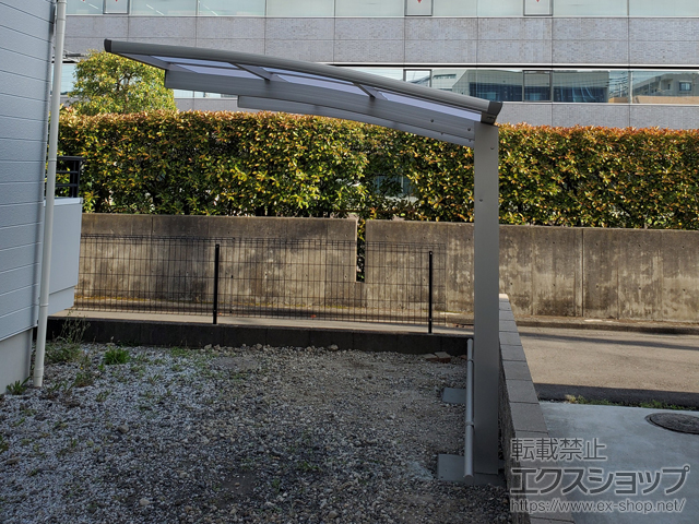 神奈川県川崎市ののサイクルポート・駐輪場 プレシオスポート ミニ 積雪〜20cm対応 施工例