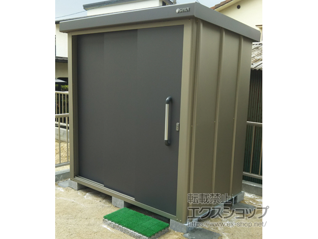 大分県別府市のの物置・屋外倉庫 エスケーエイト SK8-70 一般型 1800×1200×1940 SK8-70-GK 施工例