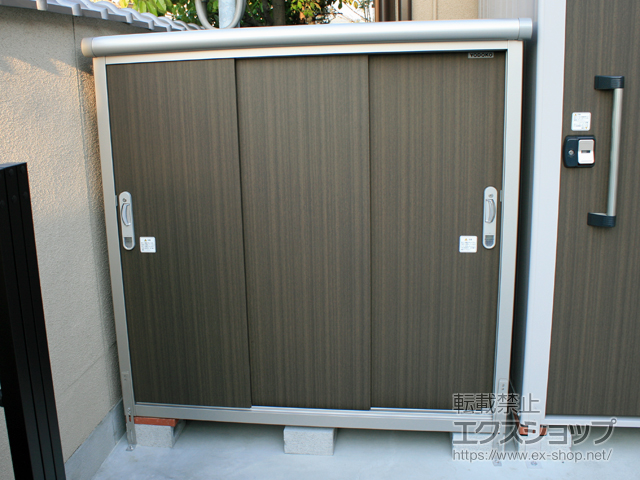 大阪府八尾市のの物置・屋外倉庫 エスモ 一般型 1497×900×1501（ESE-1509E） ESE-1509E-DW 施工例