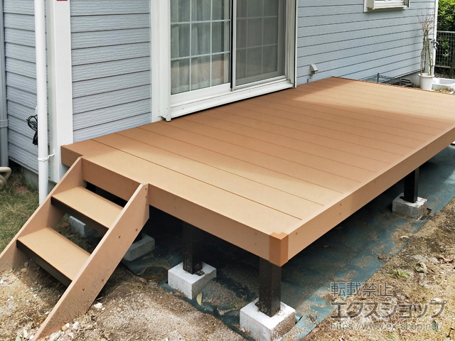 愛知県瀬戸市ののウッドデッキ マージウッドデッキ 施工例