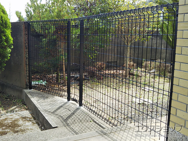 福井県大飯郡高浜町ののフェンス・柵 ユメッシュG型 フリー支柱タイプ 施工例