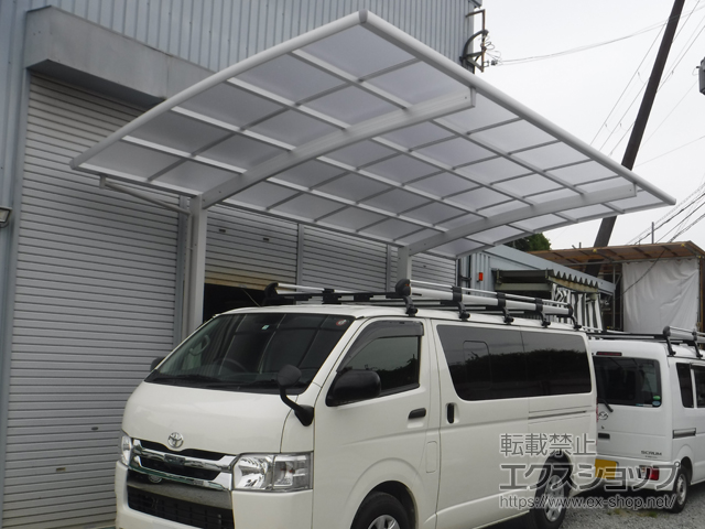 奈良県香芝市ののカーポート レイナポートグラン　積雪〜20cm対応 施工例