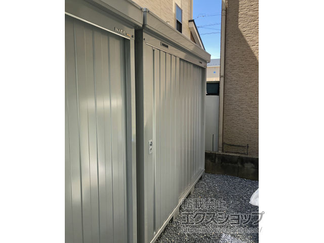 埼玉県草加市のの物置・屋外倉庫 ネクスタ 一般型 2210×950×2020（NXN-21S） NXN-21S-FS 施工例