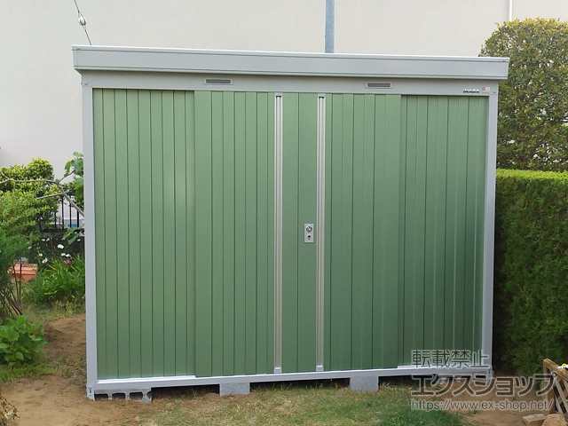 茨城県神栖市のの物置・屋外倉庫 ネクスタ 一般型 2630×2210×2020（NXN-60S） NXN-60S-OG 施工例
