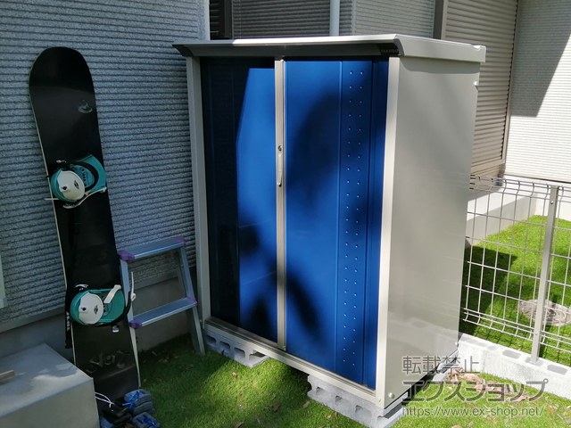 神奈川県平塚市のの物置・屋外倉庫 グランプレステージジャンプ 1120×650×1400（GP-116C-T） GP-116C-T-DB 施工例