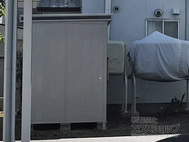 北海道札幌市のの物置・屋外倉庫 エルモ 積雪型 2220×1520×2120 LMDS-2215-SM 施工例